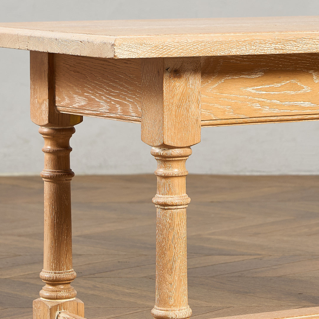 英国 クラシック ライムド オーク センターテーブル コーヒーテーブル