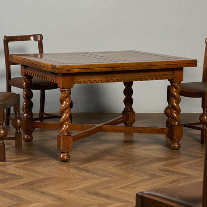 英国 クラシック ドローリーフ ダイニングテーブル