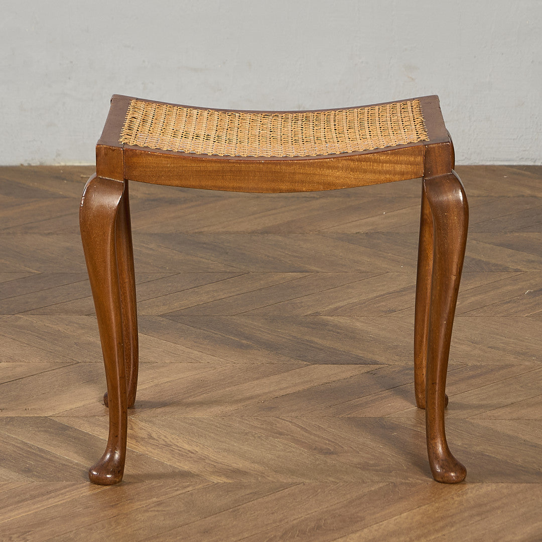 ヴィンテージ ラタン スツール