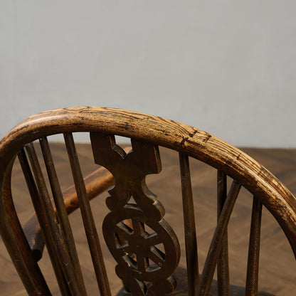 英国 クラシック ホイールバック ウィンザー アームチェア