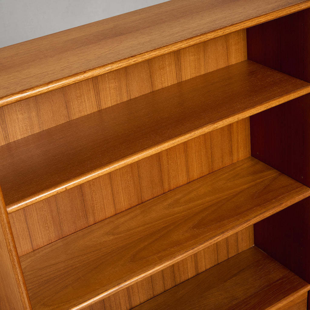 イギリス ヴィンテージ オープン ブックシェルフ 本棚