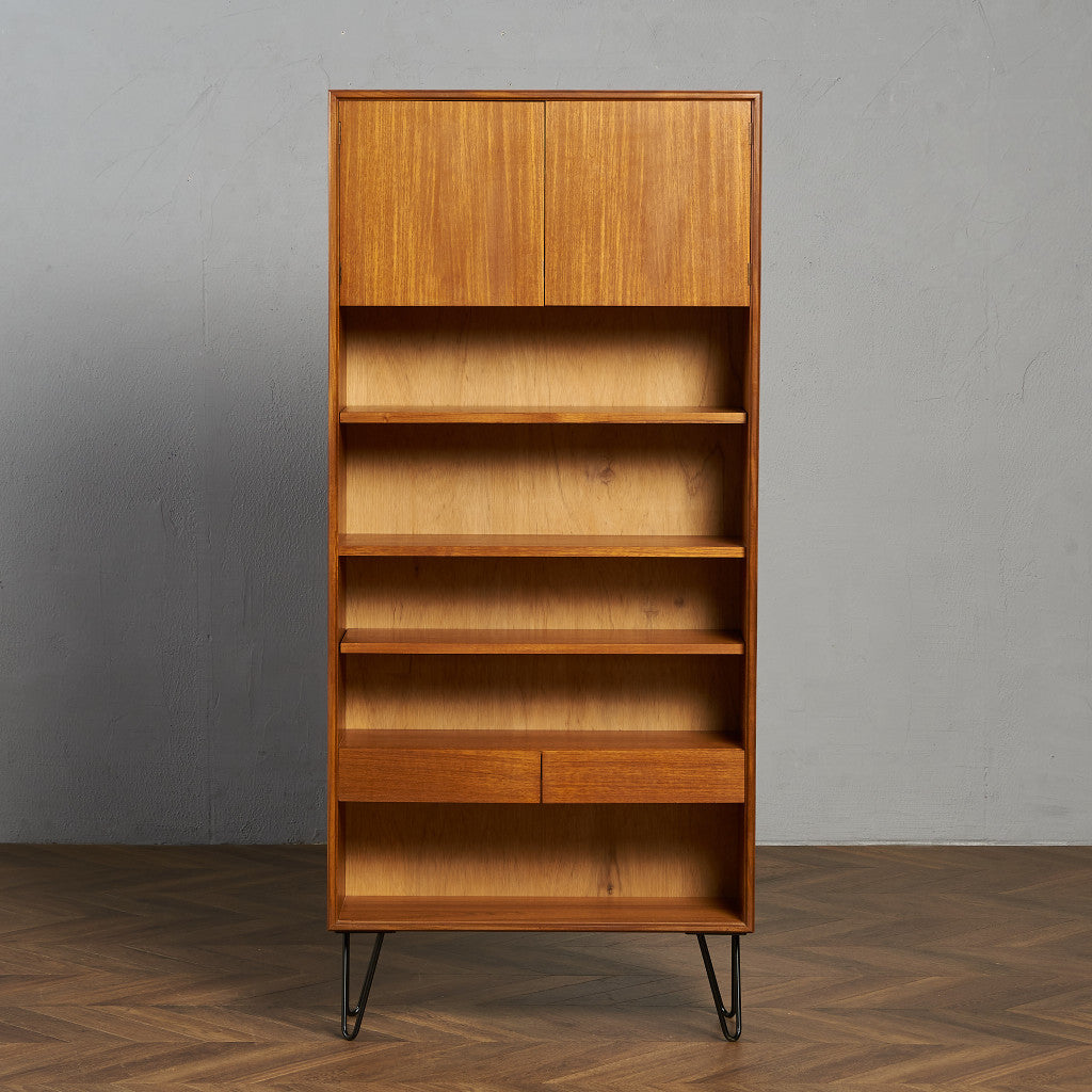 ジープラン G-PLAN Form FIVE ブックケース カスタム アイアン ヘアピンレッグ #87008