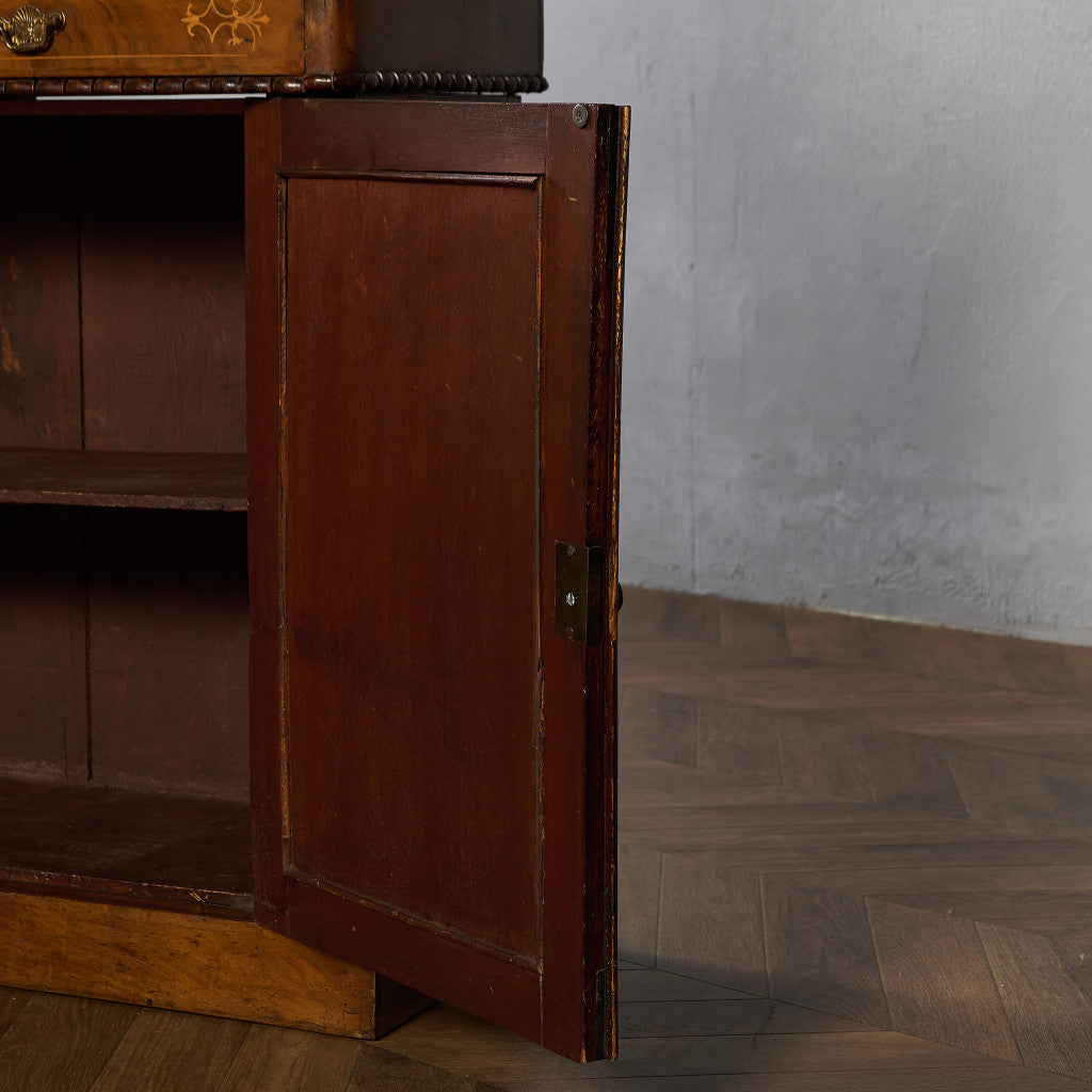 英国 アンティーク ミラーバック サイドボード シフォニア