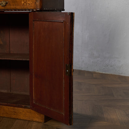 英国 アンティーク ミラーバック サイドボード シフォニア