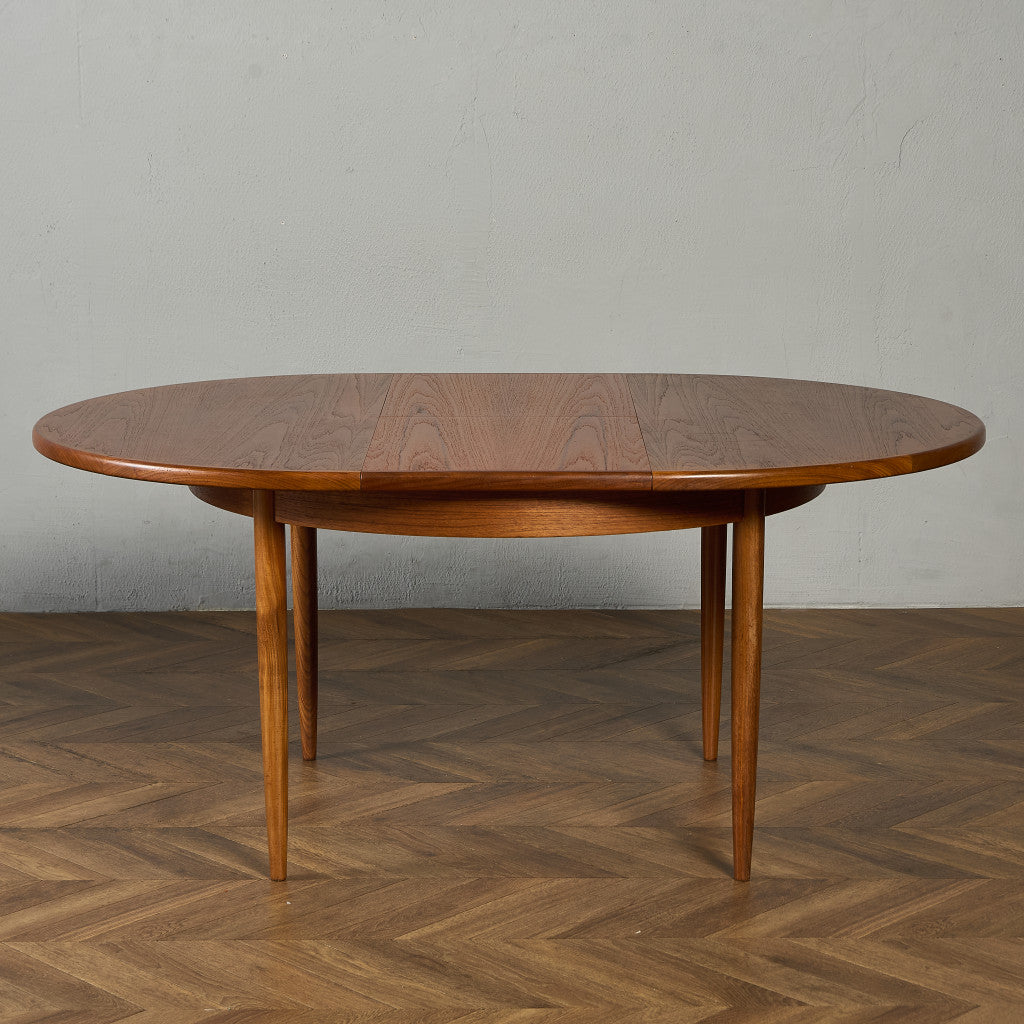 エクステンション ラウンド ダイニングテーブル