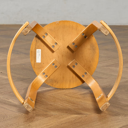 デンマーク LEIKA ヴィンテージ ベントウッド スツール