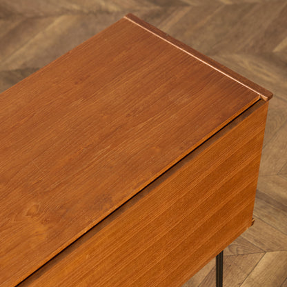 ヴィンテージ キャビネット カスタム アイアン ヘアピンレッグ