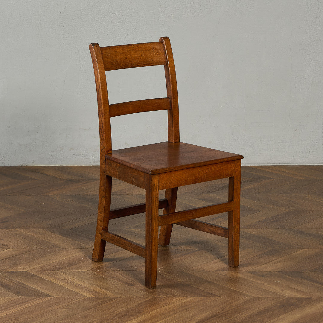 英国 アンティーク チャーチチェア