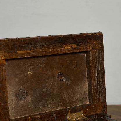 英国 クラシック 収納付 スツール #90015