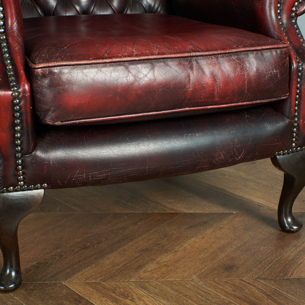 英国クラシック チェスターフィールドチェア #82211 – camori ヴィンテージ家具・北欧インテリアの通販サイト