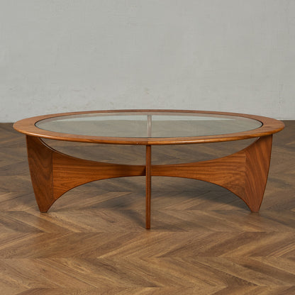 astro オーバルコーヒーテーブル