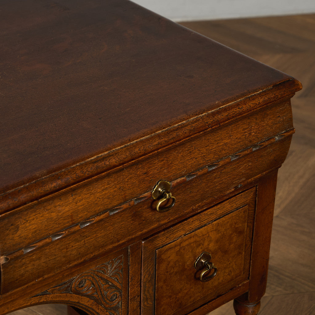 英国 クラシック 両袖 デスク #91799