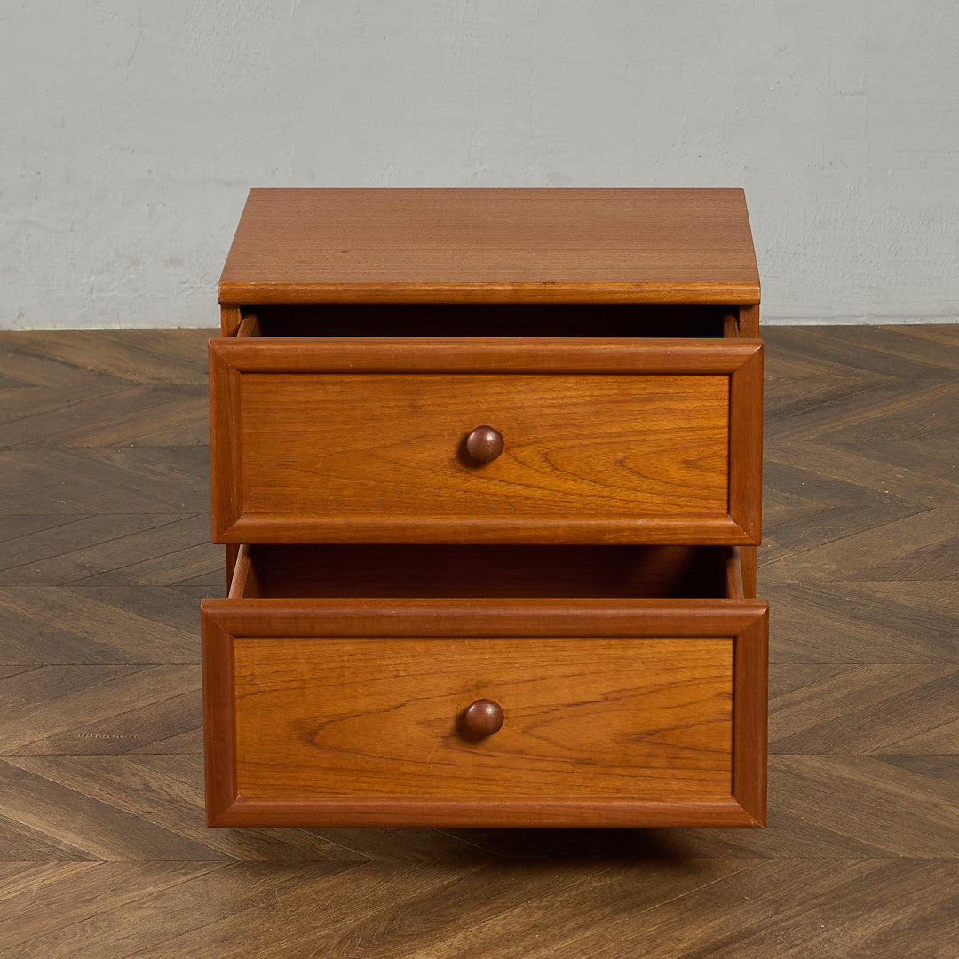 Albany ヴィンテージ 2段サイドチェスト (2673D)