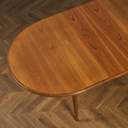 ヴィンテージ エクステンション オーバルダイニングテーブル