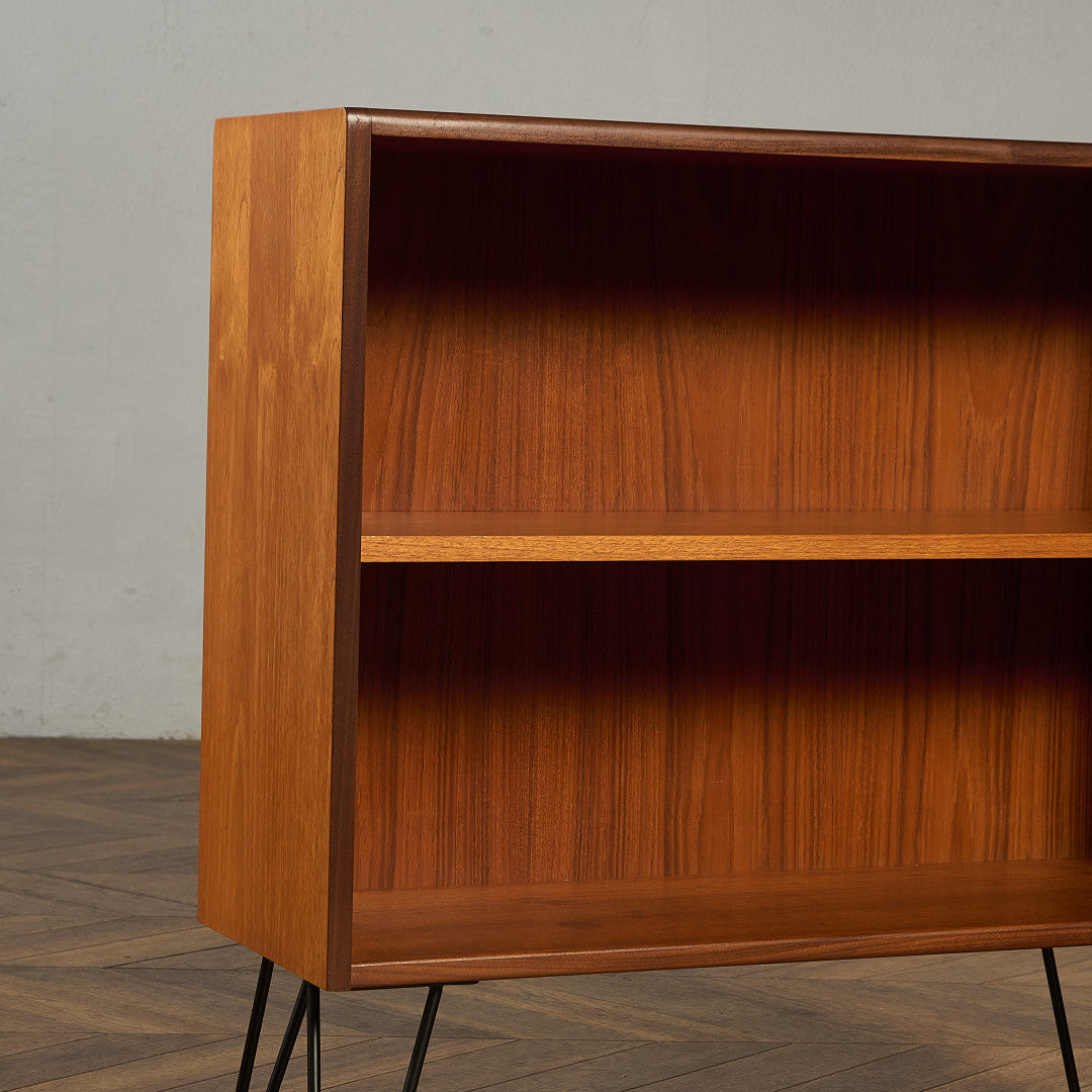 ヴィンテージ ブックシェルフ カスタム アイアンヘアピンレッグ