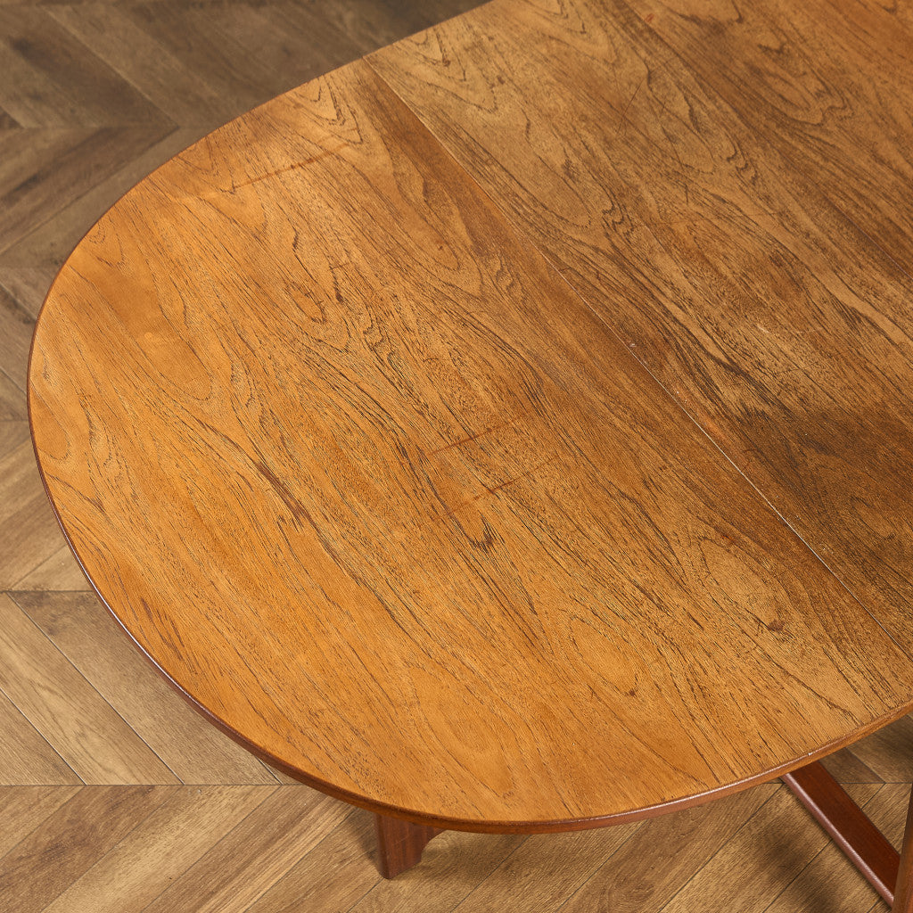 イギリス ヴィンテージ ドロップリーフ ゲートレッグテーブル