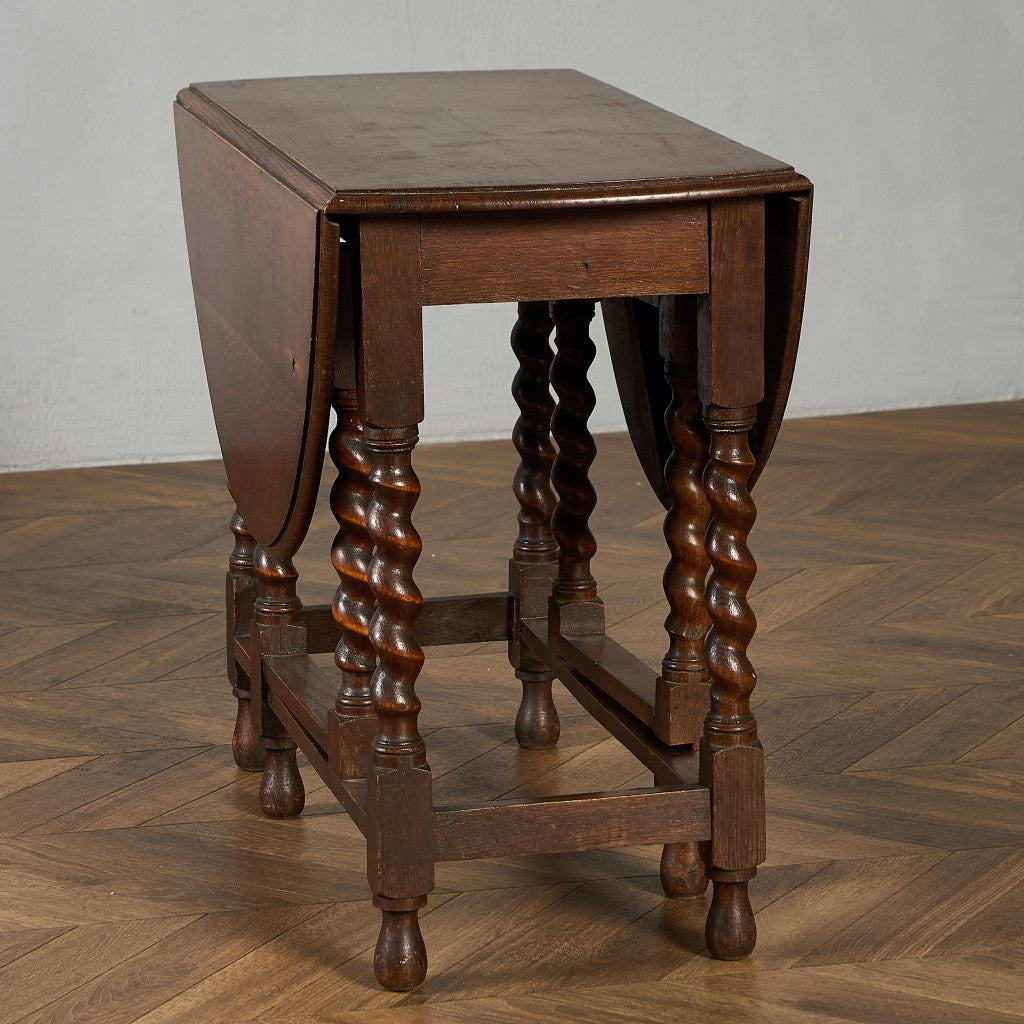 英国 クラシック ドロップリーフ ゲートレッグテーブル #91789