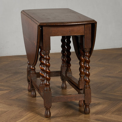 英国 クラシック ドロップリーフ ゲートレッグテーブル #91789