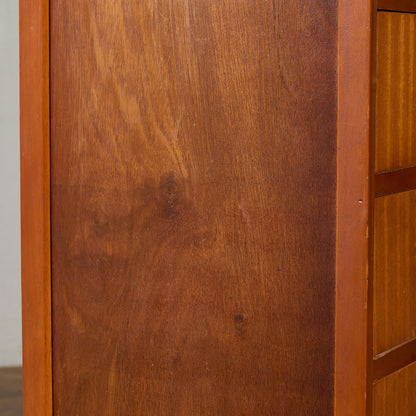 英国 ヴィンテージ 6段 トール チェスト