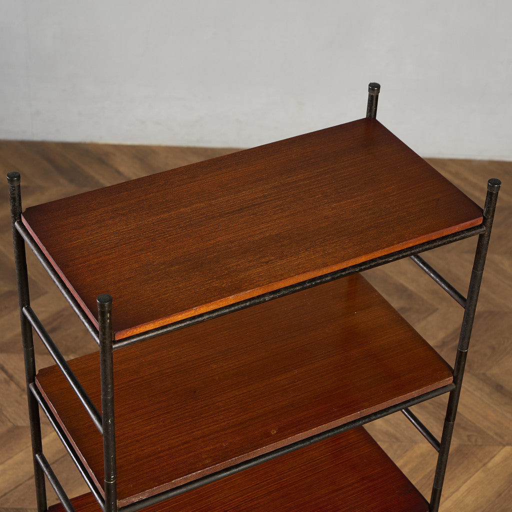 英国製 インダストリアル オープン シェルフ