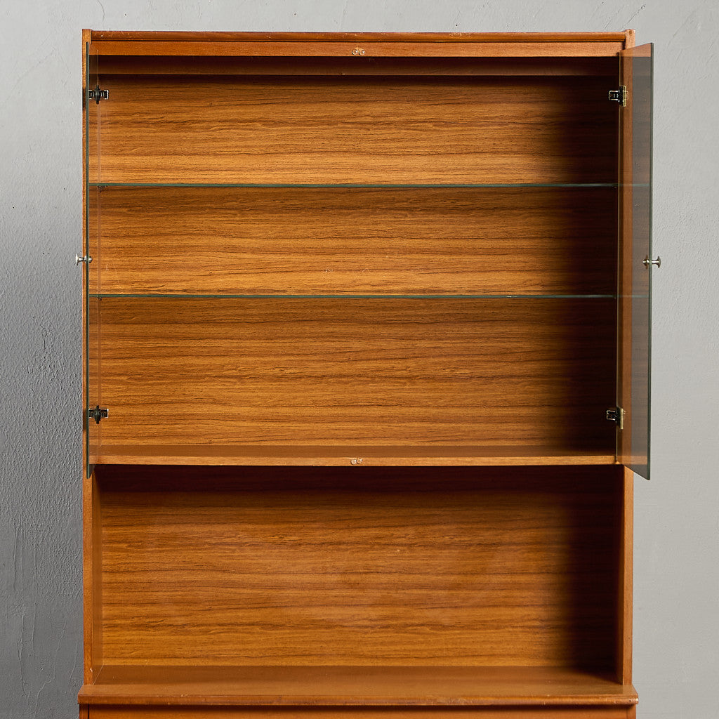 英国 ヴィンテージ ウォールユニット 本棚