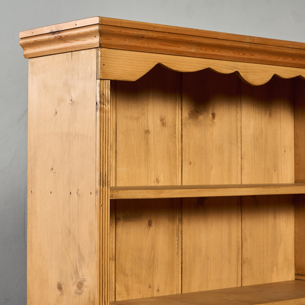 カントリー スタイル パイン材 ブックシェルフ