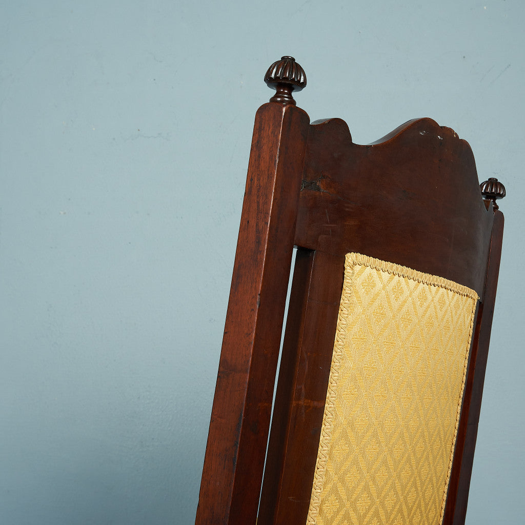 英国クラシック エドワーディアン様式 ナーシングチェア