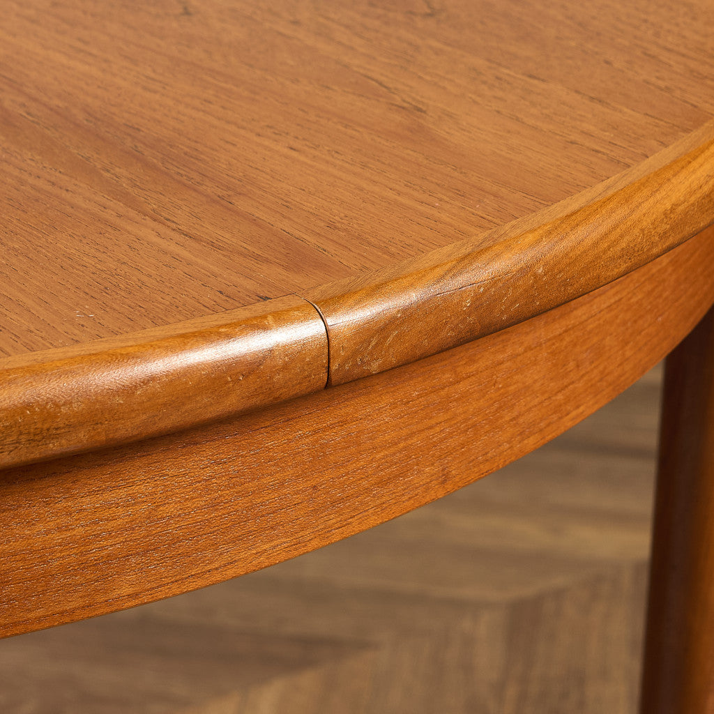 エクステンション ラウンド ダイニングテーブル