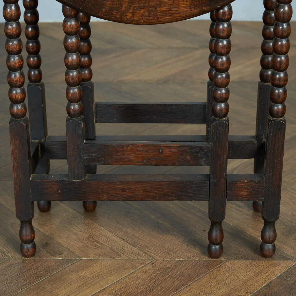 英国クラシック ドロップリーフ ゲートレッグテーブル