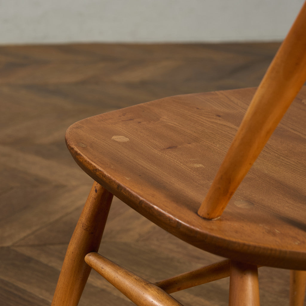 アーコール ERCOL ヴィンテージ クエーカーチェア ブルーラベル