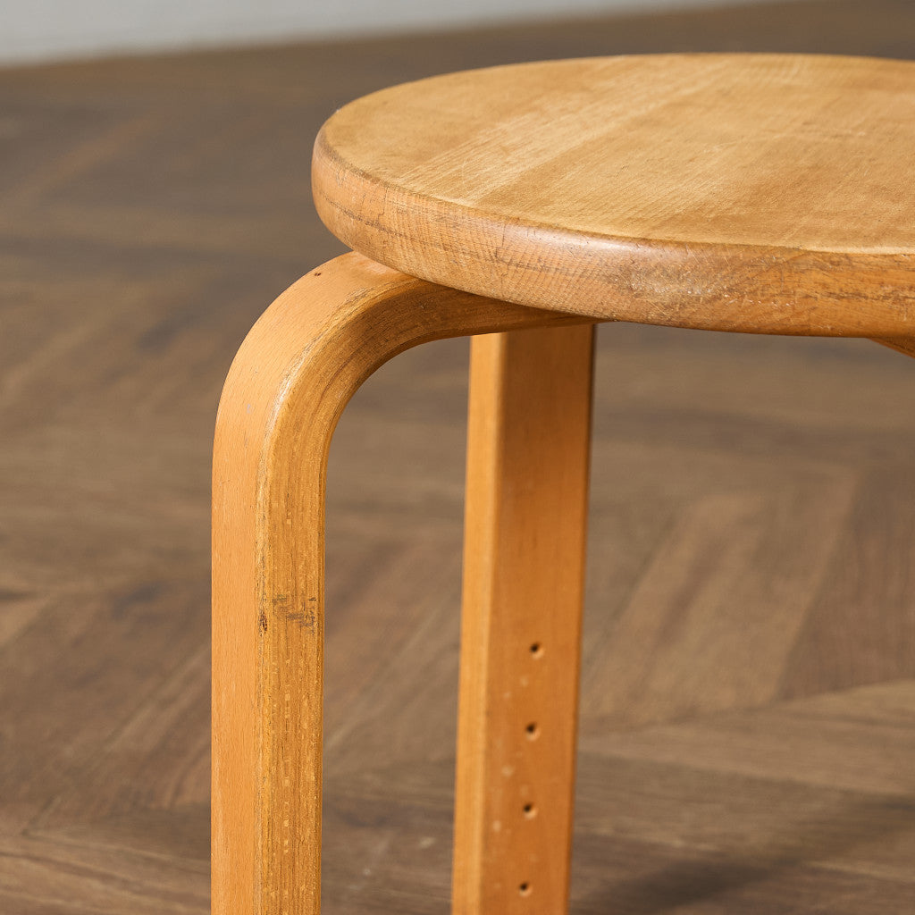 デンマーク LEIKA ヴィンテージ ベントウッド スツール