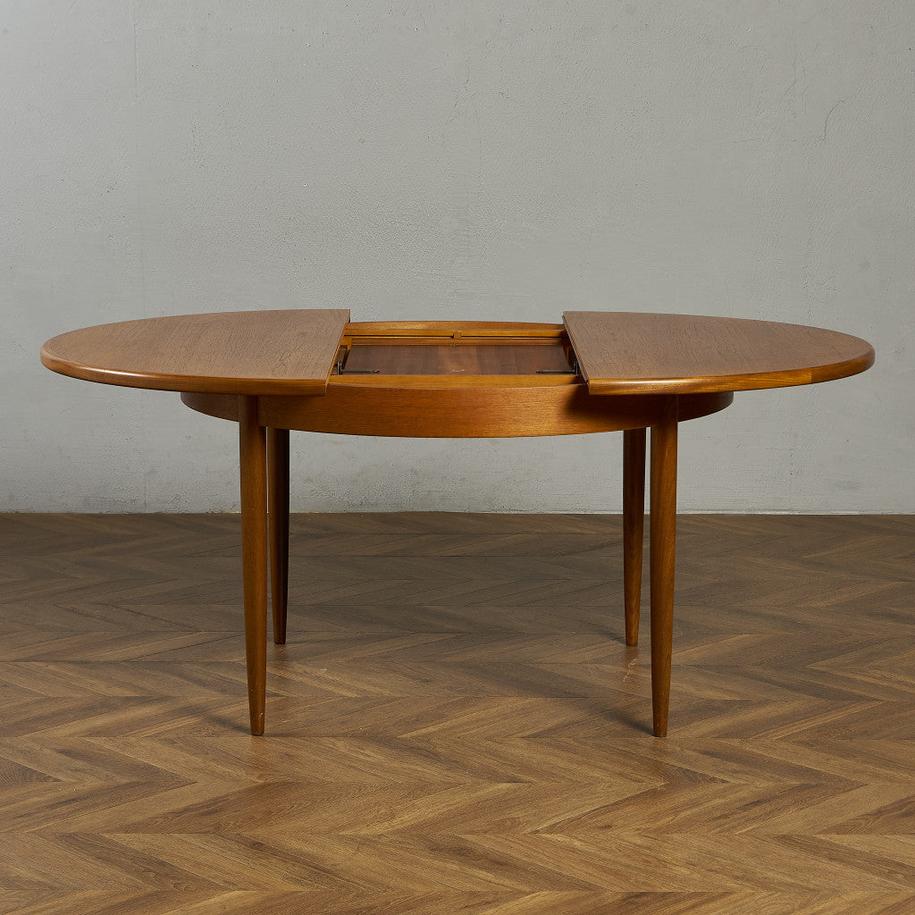 エクステンション ラウンド ダイニングテーブル