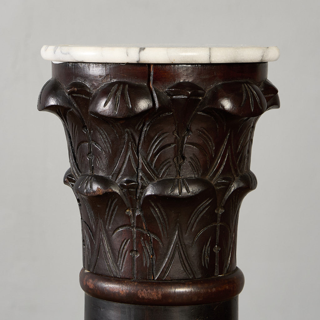 英国 クラシック 大理石 プランタースタンド #96826