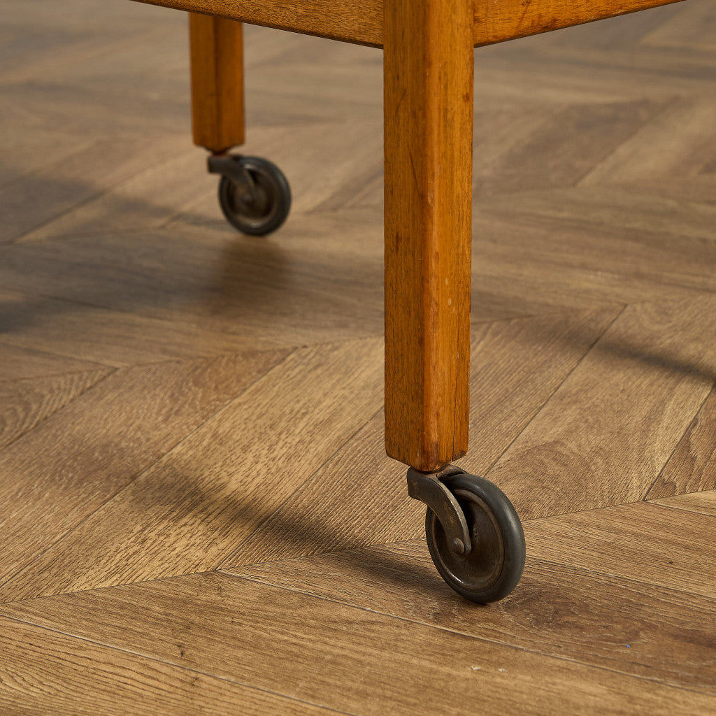 英国 ヴィンテージ ドロップリーフ トロリー ワゴン