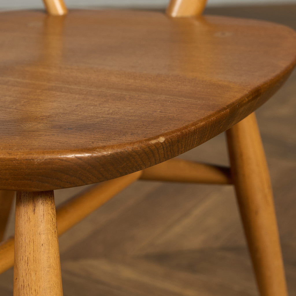 アーコール ERCOL ヴィンテージ クエーカー アームチェア ブルーラベル #89765