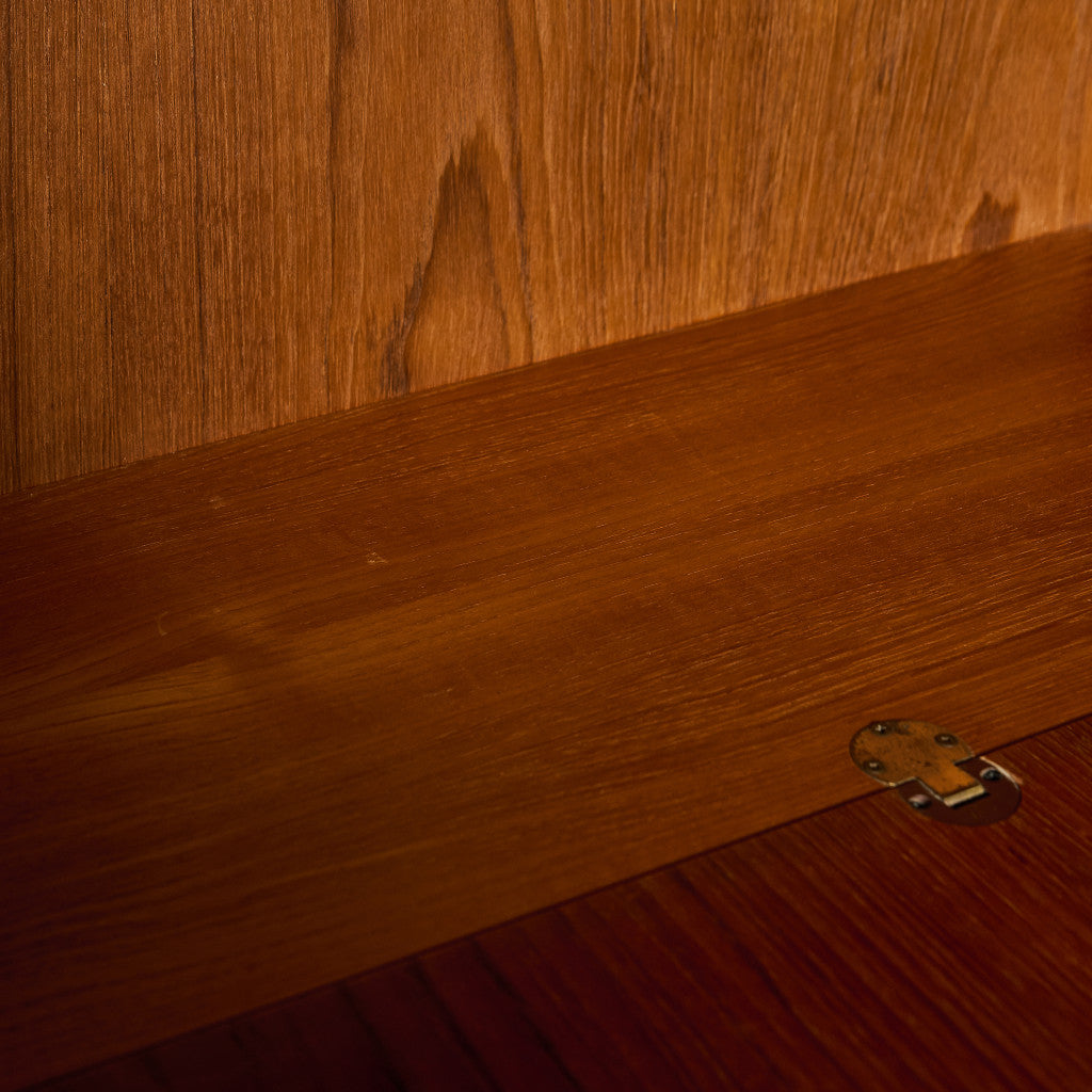 ヴィンテージ ウォールユニット ビューローブックケース