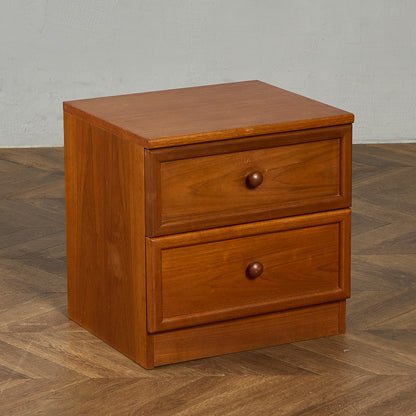 Albany ヴィンテージ 2段サイドチェスト (2673D)