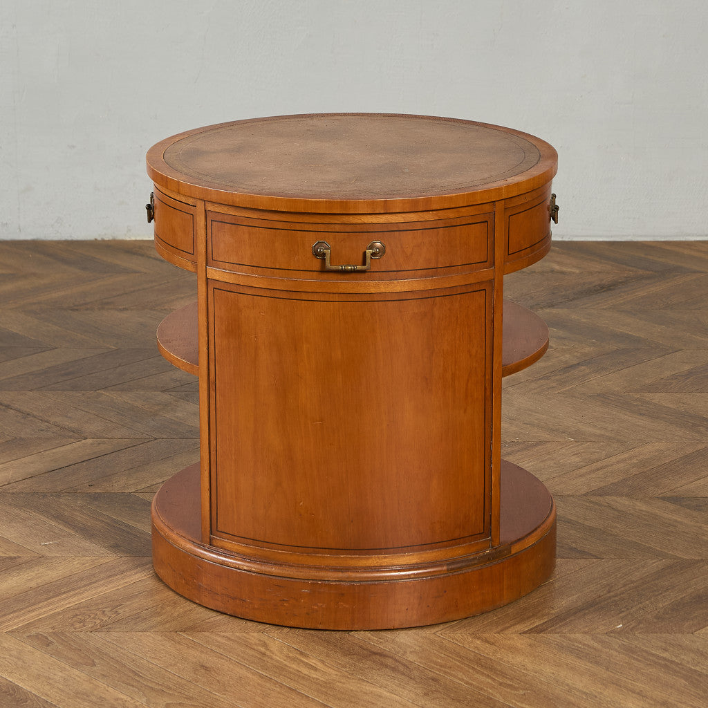 クラシック ドラム テーブル 本棚