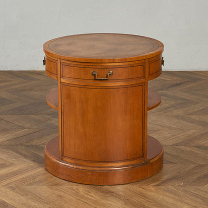 クラシック ドラム テーブル 本棚