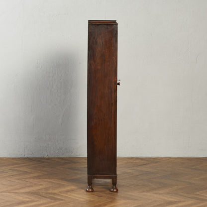 英国 クラシック ブックケース 食器棚