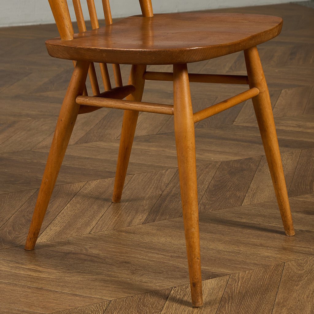 ヴィンテージ スティックバック ハイバックチェア ブルーラベル