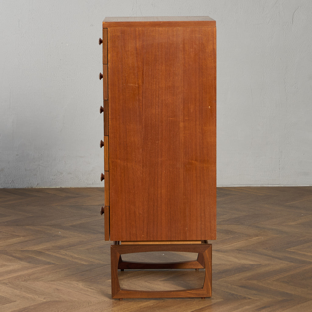 ジープラン G-PLAN Quadrille 6段 トールチェスト (1386) #97845