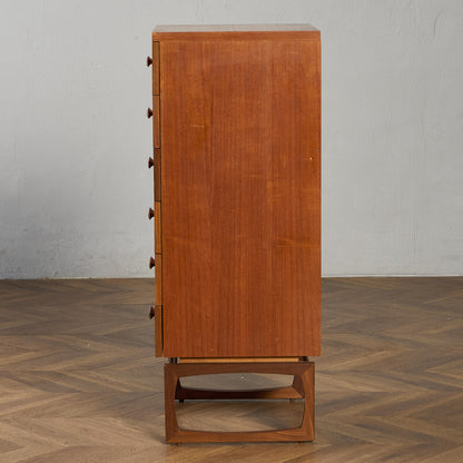 ジープラン G-PLAN Quadrille 6段 トールチェスト (1386) #97845