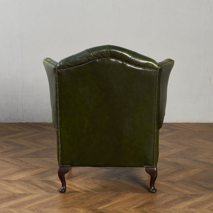 英国 クラシック チェスターフィールド チェア