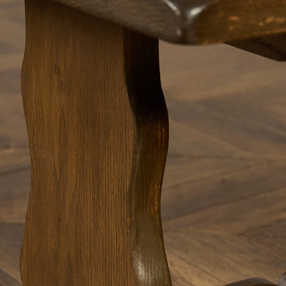 英国 クラシック オーク材 センターテーブル サイドテーブル