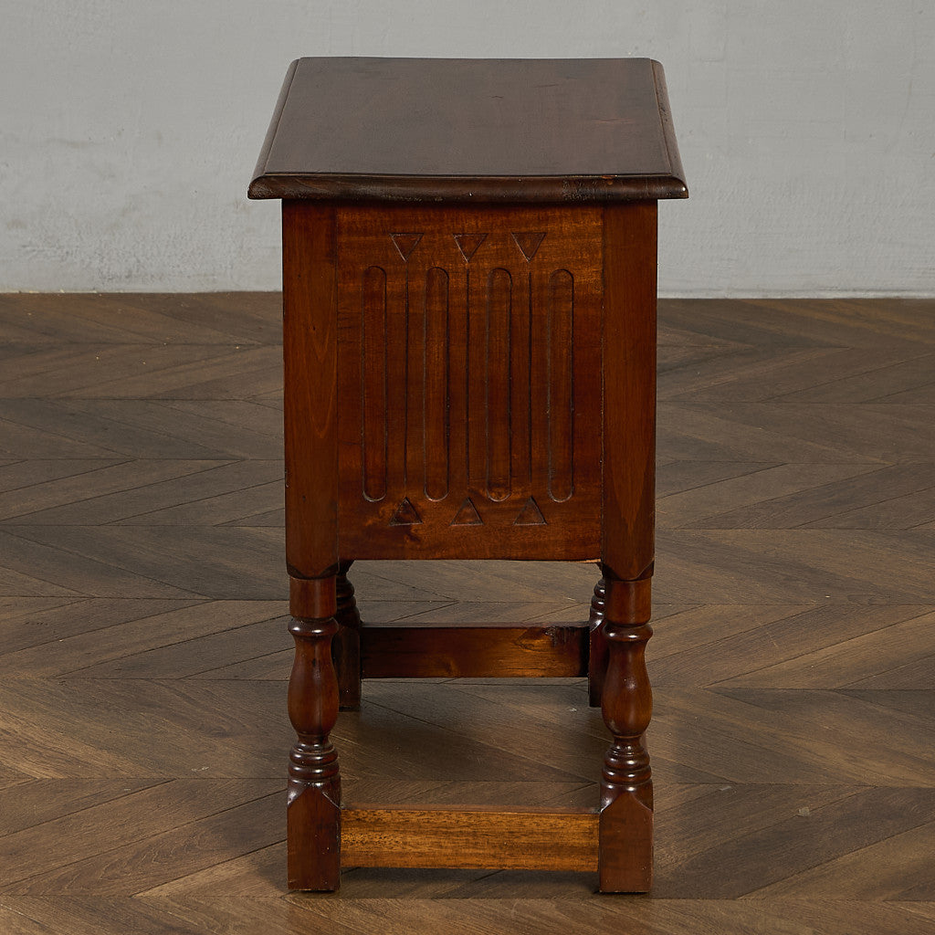 英国 クラシック オーク サイド キャビネット