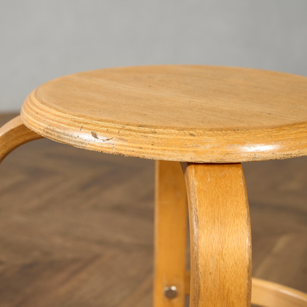 デンマーク LEIKA ヴィンテージ ベントウッド スツール