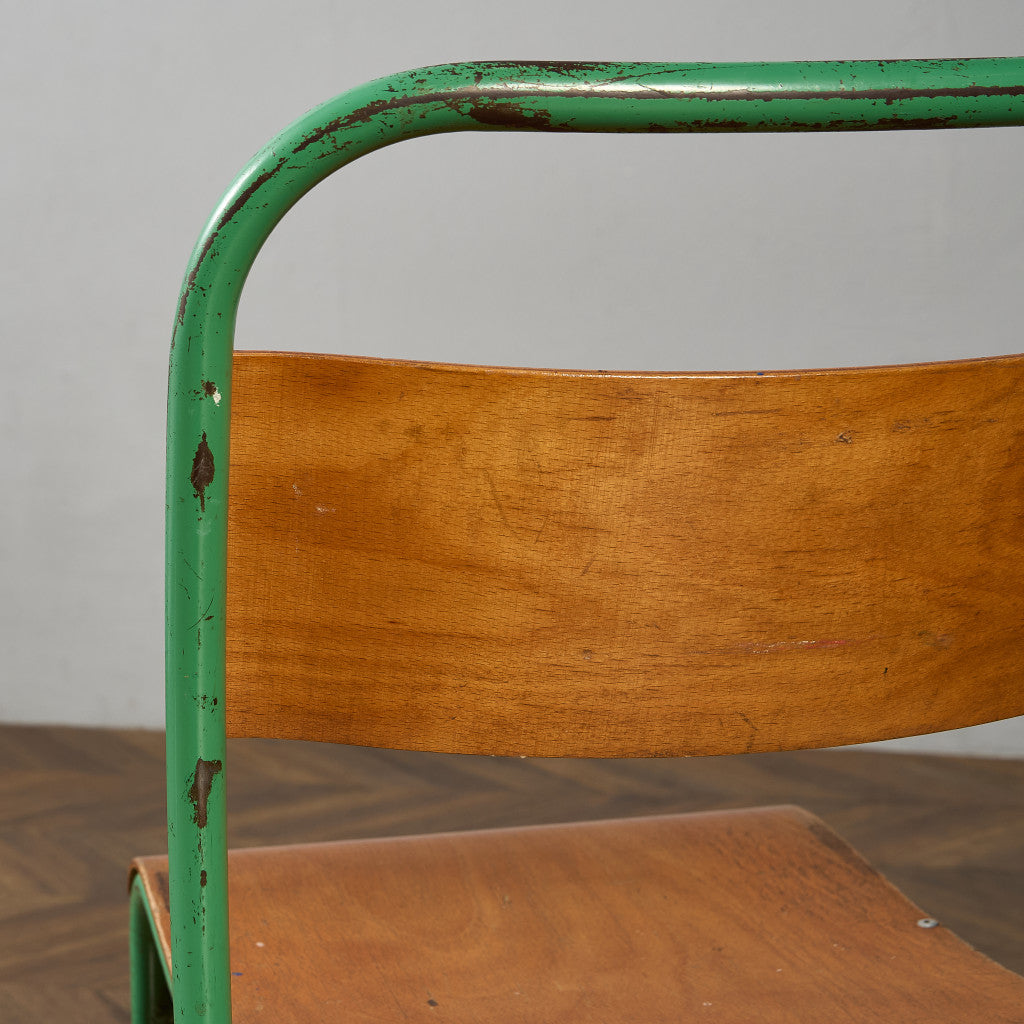 ヴィンテージ スタッキング スクールチェア