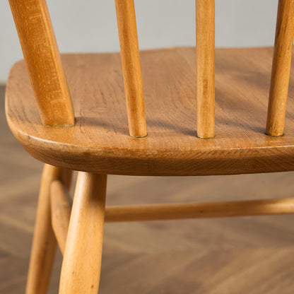 ヴィンテージ 4本 スポーク フープバックチェア