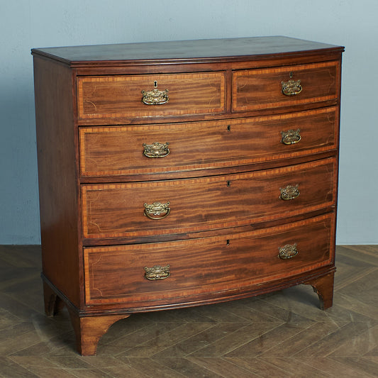 英国アンティーク 4段チェスト